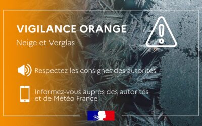 Alerte Neige – verglas : vigilance orange
