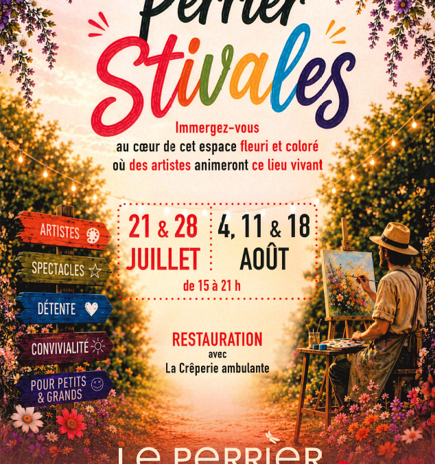 Cet été, découvrez le PERRIER STIVALES !