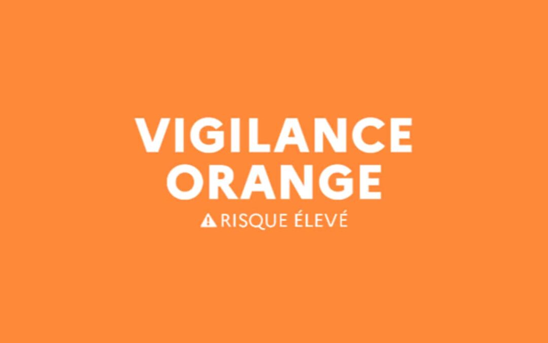 Vigilance de niveau ORANGE pour le risque canicule à compter du lundi 6 juillet 2026 à 12 heures